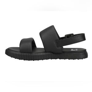 Sorel ONA™ Streetworks Go-To Sandals Black Leather - Size 11 – FeatherGrip Sole